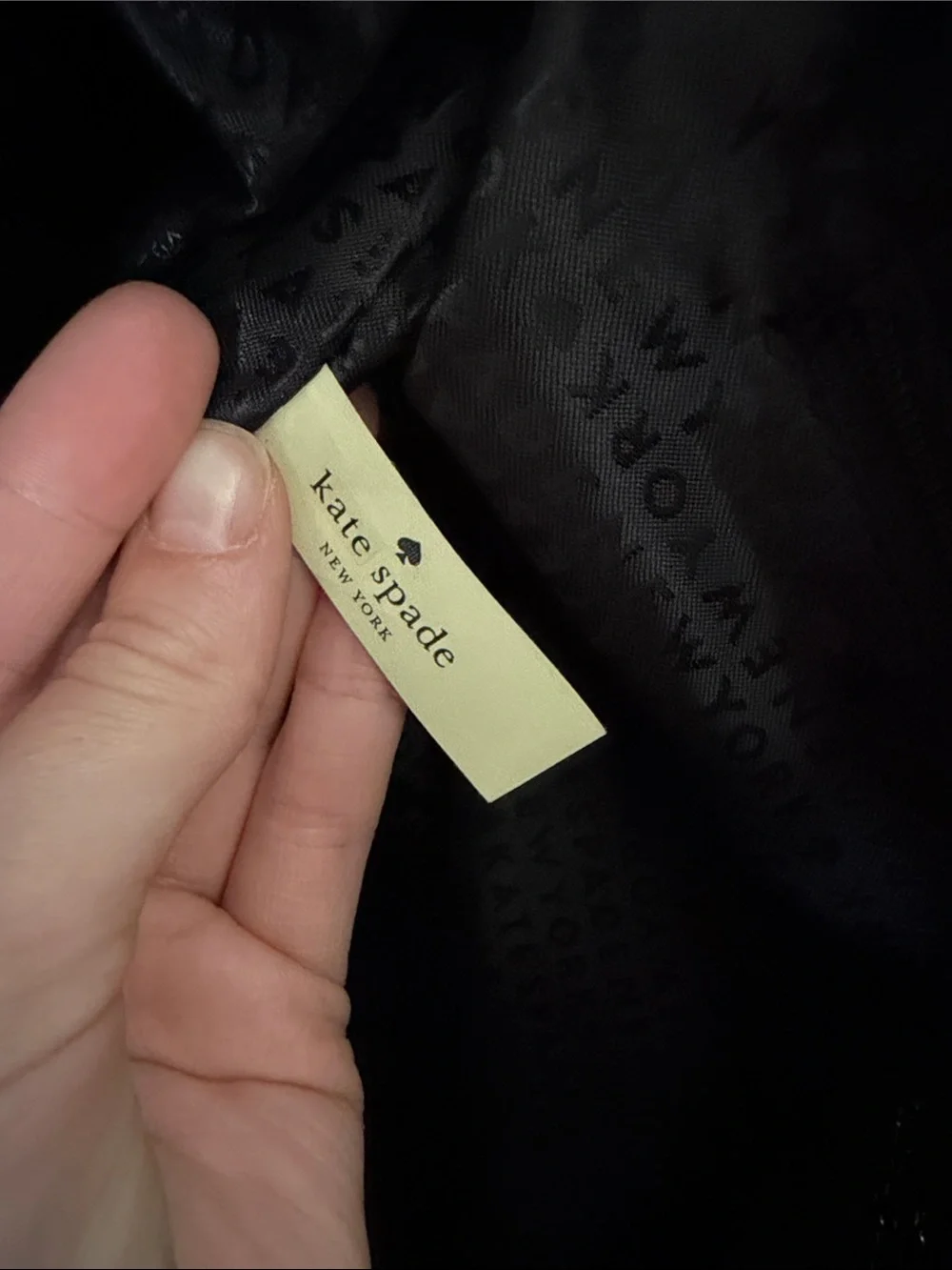 Kate Spade Large Black Purse